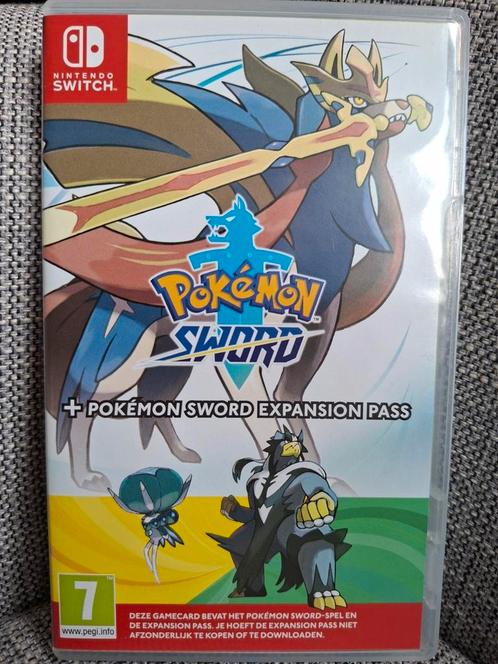 Pokémon Sword + Expansion Pass DLC's | Switch 1 en 2 | ZGAN, Spelcomputers en Games, Games | Nintendo Switch, Zo goed als nieuw