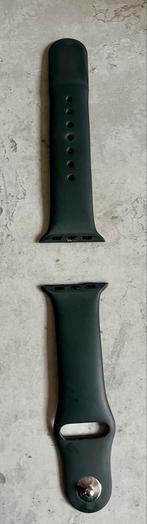 Apple Watch Bandje Donkergrijs 41mm S/M, Sieraden, Tassen en Uiterlijk, Horloges | Heren, Overige merken, Kunststof, Gebruikt