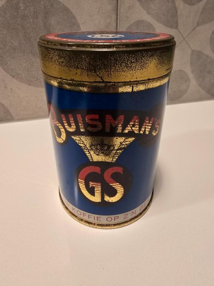 Antiek Buisman Blik Gebrande Suiker - Klassiek 500 gram €7,5, Verzamelen, Blikken, Zo goed als nieuw, Overige, Ophalen of Verzenden