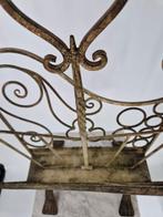 Smeedijzeren lectuurmand / krantenmand – vintage, Gebruikt, Onbekend, Ophalen of Verzenden, Onbekend