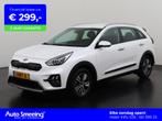 Kia Niro 1.6 GDi Hybrid DynamicLine | Camera | Apple Carplay, 12 maanden, Euro 6, Leder en Stof, Wit