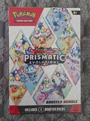 Pokémon Scarlet & Violet Prismatic Evolutions Booster Bundle beschikbaar voor biedingen