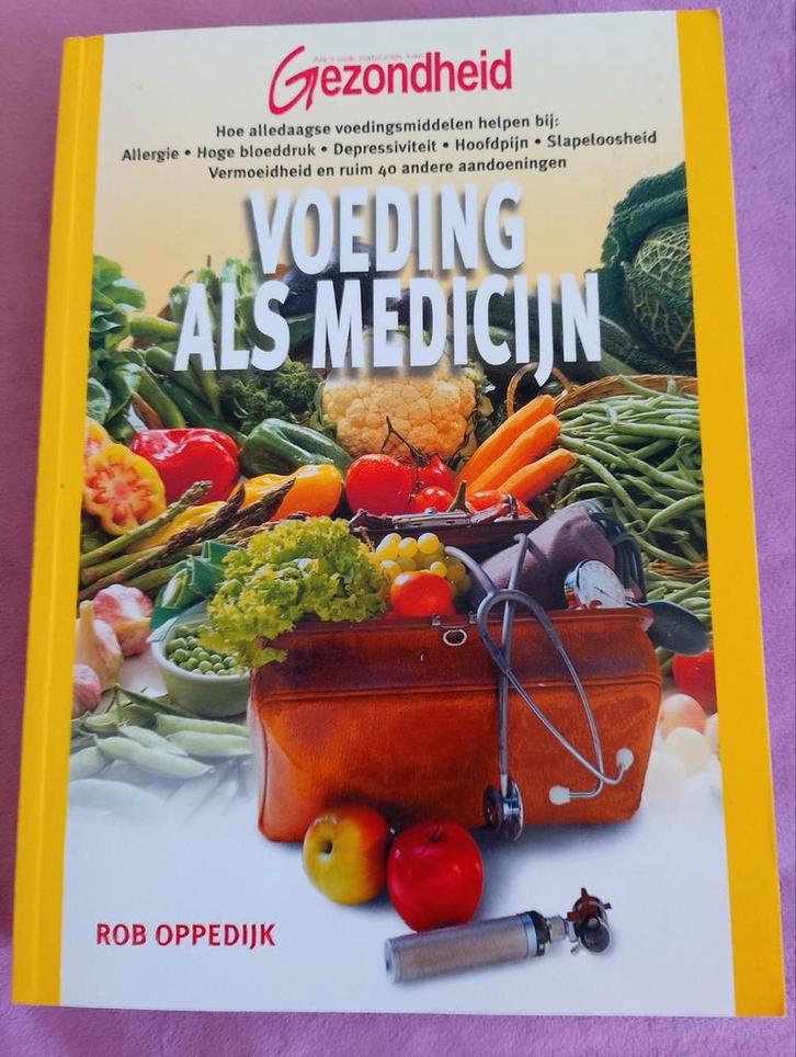 Voeding als medicijn - R. Oppedijk, Boeken, Gezondheid, Dieet en Voeding, Zo goed als nieuw, Dieet en Voeding, Ophalen