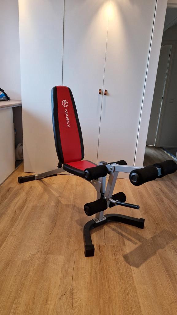 Marcy Fitnessbank - Verstelbare bank (decline en incline), Sport en Fitness, Fitnessapparatuur, Zo goed als nieuw, Krachtstation