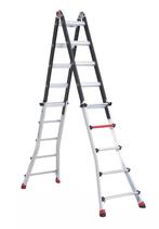 Altrex vouwladder 4x5, Doe-het-zelf en Verbouw, Ladders en Trappen, Ophalen of Verzenden, Zo goed als nieuw, 4 meter of meer