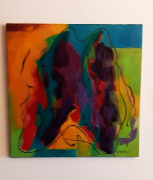 Marij Meijs 'Cocon', Antiek en Kunst, Kunst | Schilderijen | Modern, Ophalen of Verzenden