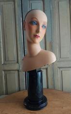 Antieke art-deco P.Imans buste lifesize 66 cm.Ca 1925, Antiek en Kunst, Ophalen