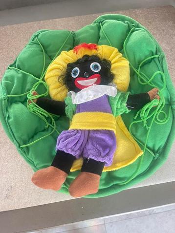 Zwarte piet aan parachute zgan met haakje beschikbaar voor biedingen