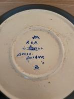 Antiek Plateel Gouda Holland Wandbord, Ophalen of Verzenden