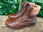 Nieuwe veterboots van Panama Jack maat 46, Bruin, Boots, Nieuw, Ophalen of Verzenden