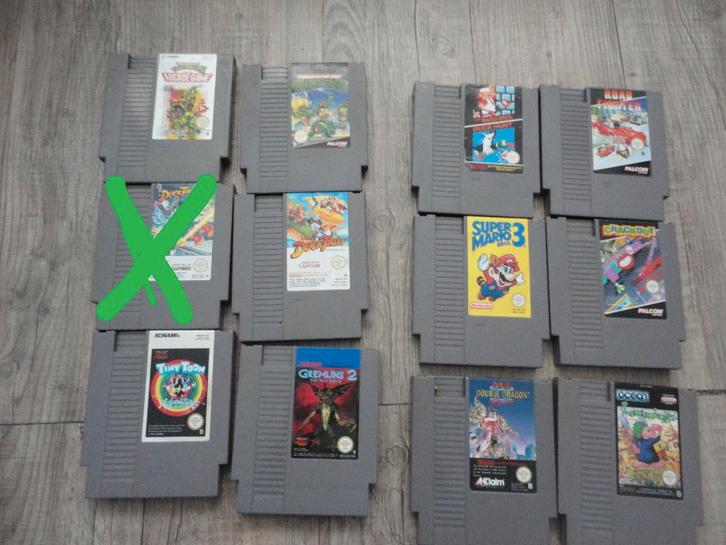 RETRO   NES SPELLEN  TE KOOP, Spelcomputers en Games, Games | Nintendo NES, Gebruikt, 1 speler, Vanaf 3 jaar, Ophalen of Verzenden