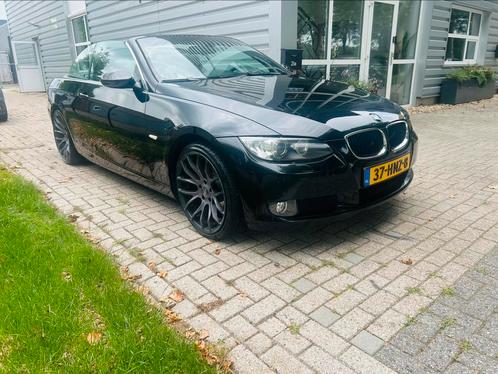 BMW 3-Serie 2.0 I 320 Cabrio AUT 2008 Zwart Hardtop, Auto's, BMW, Bedrijf, 3-Serie, ABS, Airbags, Airconditioning, Alarm, Bluetooth