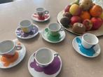Illy Collection Espresso Kop en Schotels - 6 stuks, Ophalen of Verzenden, Zo goed als nieuw, Overige stijlen, Kop(pen) en/of Schotel(s)