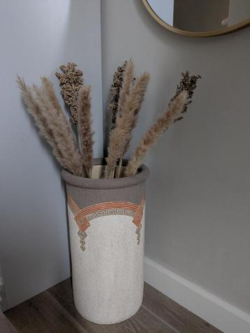 Bloempot /Vaas terra/zand/beige, voor binnen en buiten! beschikbaar voor biedingen