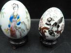 Chinese porseleinen eieren op standaard, Ophalen of Verzenden