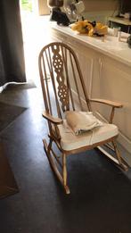 Eikenhouten schommelstoel, Huis en Inrichting, Stoelen, Ophalen, Gebruikt, Overige kleuren, Eén