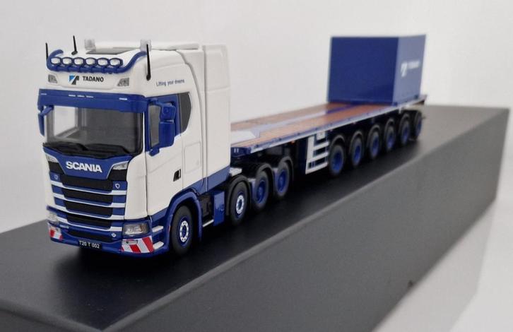 IMC Scania S met Ballasttrailer - Nieuw - 1:50, Hobby en Vrije tijd, Modelauto's | 1:50, Nieuw, Bus of Vrachtwagen, Overige merken
