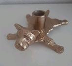 🐆Goudkleurige tijger kandelaar kaarsen standaard, Huis en Inrichting, Woonaccessoires | Kandelaars en Kaarsen, Ophalen of Verzenden