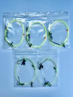 Mix set onderlijnen (5 stuks) ZEEBAARS GUL WIJTING, Ophalen of Verzenden, Nieuw, Haak