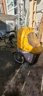 Nihola bakfiets gebruikt, Fietsen en Brommers, Fietsen | Bakfietsen, Gebruikt, Huif, 2 kinderen, Ophalen