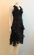 Lauren Ralph Lauren zomerjurk S, Ophalen of Verzenden, Zo goed als nieuw, Blauw, Onder de knie