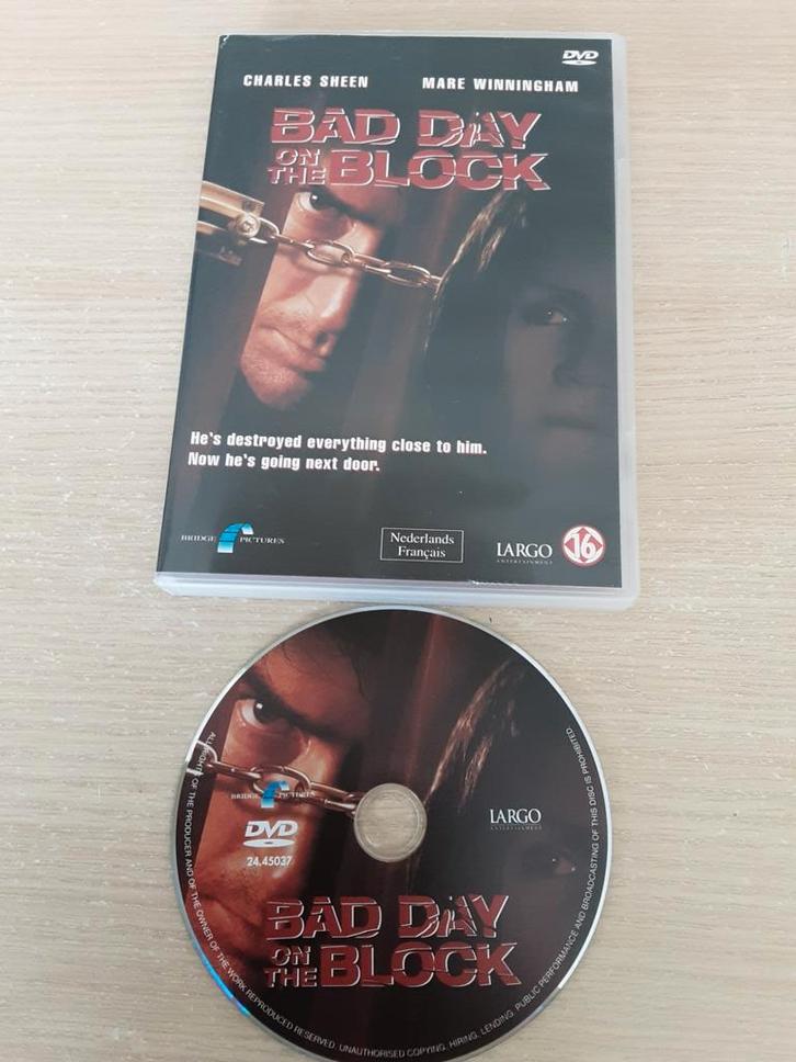 Film Bad Day On The Block (Charles Sheen) veel films van 1eu, Cd's en Dvd's, Dvd's | Thrillers en Misdaad, Actiethriller, Vanaf 16 jaar