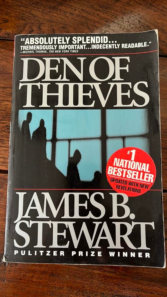 James B. Stewart - Den of Thieves, Ophalen of Verzenden, Zo goed als nieuw, James B. Stewart