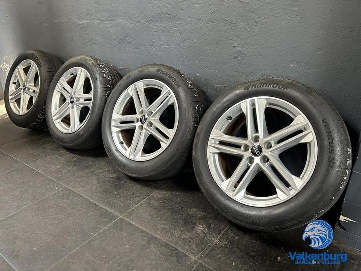 8mm! Originele Audi Q5 80A 19 inch velgen 5x112 zomerbanden, Auto-onderdelen, Banden en Velgen, Banden en Velgen, Zomerbanden
