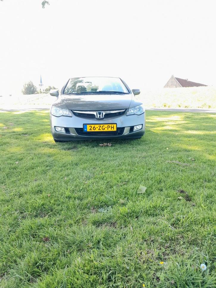 Honda Civic 1.3 Vtec Hybrid 4DR C-tr. 2008 Grijs, Auto's, Honda, Particulier, Civic, Hybride Elektrisch/Benzine, A, Sedan, Automaat