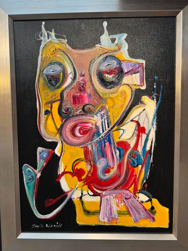 Jan te Wierik, Antiek en Kunst, Kunst | Schilderijen | Modern, Ophalen of Verzenden