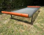 Vintage Cleopatra Cordemeijer Auping bed teak, Huis en Inrichting, Slaapkamer | Bedden, Ophalen, Gebruikt, 90 cm, Eenpersoons