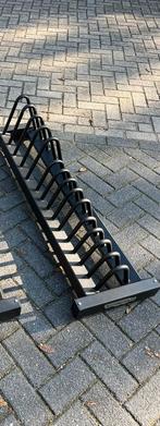 Technogym Olympische halter schijven rek, Sport en Fitness, Ophalen, Halterschijven, Rek, Halter schijven