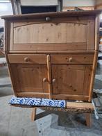 secretaire bureau, Ophalen, Gebruikt, Degelijke grenen bureau