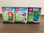 Lego brickheadz minecraft 40624, 40625, 40626 nieuw sealed, Ophalen of Verzenden, Nieuw, Complete set, Lego