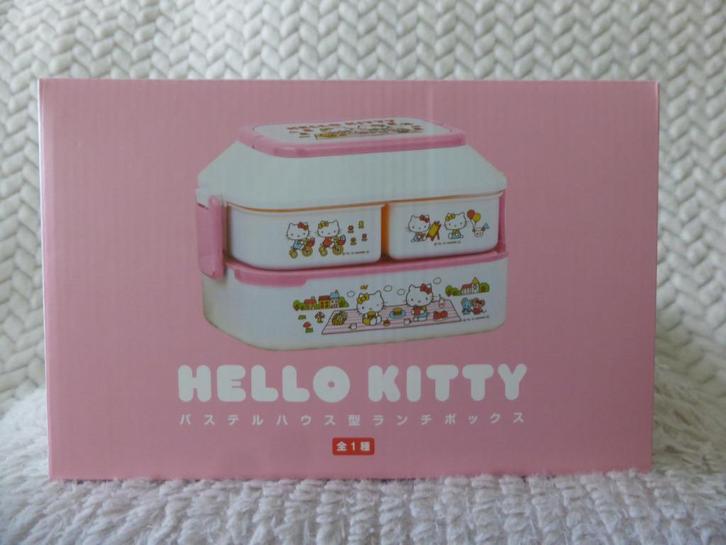Hello Kitty (house style) Bento / Lunch box, Verzamelen, Poppetjes en Figuurtjes, Nieuw, Ophalen of Verzenden