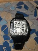 Cartier Santos 100 Horloge, Sieraden, Tassen en Uiterlijk, Horloges | Heren, Overige merken, Staal, Polshorloge, Ophalen of Verzenden
