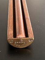 antieke houten rol liniaal 1880 1890, Ophalen of Verzenden, Gebruikt