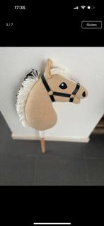 Gave fjord hobbyhorse, Luxe halster, stok inbegrepen!, Ophalen of Verzenden, Nieuw, Paard