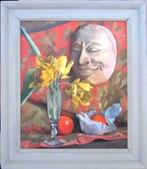 uit 1941=stilleven met masker ==Raoul Martinez 1876-1974==, Antiek en Kunst, Ophalen of Verzenden