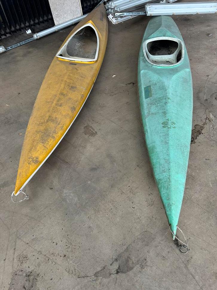 2 kano’s, Watersport en Boten, Kano's, Gebruikt, Overige typen, Eén persoon, Ophalen