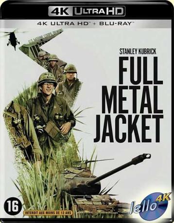 Blu-ray 4K: Full Metal Jacket (1987 Stanley Kubrick) NL NS beschikbaar voor biedingen