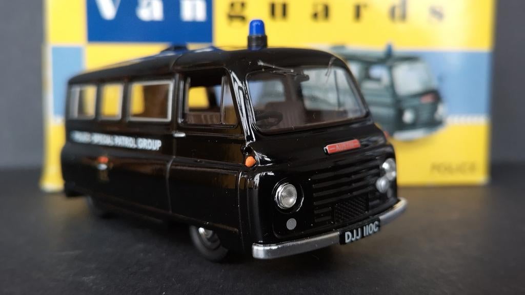 Morris J2 Metropolitan Police Special Patrol Vanguards Pol, Auto, Nieuw, Le19 1rl Leicester uk, Corgi Vanguards ltd