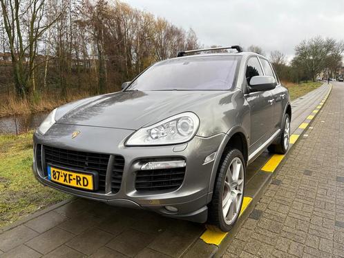 Porsche Cayenne 4.8 Turbo-Apple carplay/goed onderhouden, Auto's, Porsche, Bedrijf, Te koop, Cayenne, 4x4, Lederen bekleding, Startonderbreker