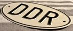 Oldtimer landenplaatje DDR, Duitsland. Grote versie., Verzamelen, Ophalen of Verzenden