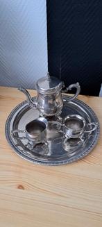 Verzilverd theeserviesje, Ophalen of Verzenden