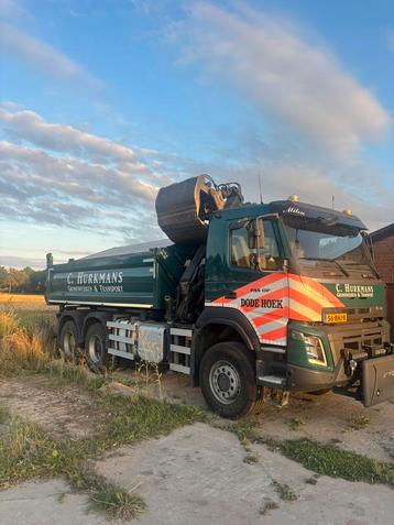 Volvo fmx knijper wagen. beschikbaar voor biedingen