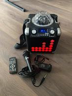 I-dance speaker bl100l, Ophalen of Verzenden, Zo goed als nieuw, Complete set