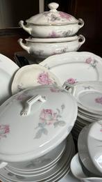 Vintage serviesonderdelen met rozen, Antiek en Kunst, Ophalen