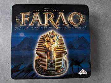 *Nieuw* bordspel Farao in metalen box editie 2-4 personen