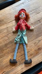 Oude pop, oude clownspop, clown, Verzamelen, Poppen, Ophalen of Verzenden, Gebruikt, Pop